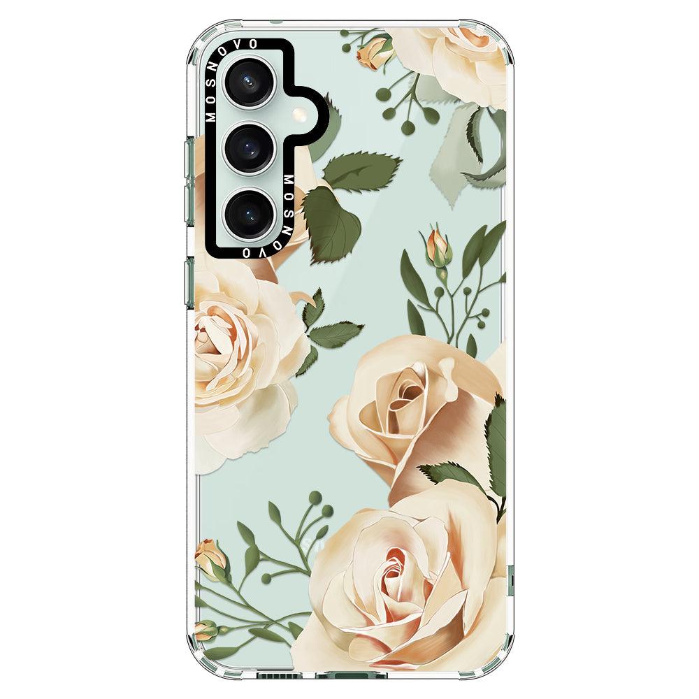 Champagne Rose Phone Case - Samsung Galaxy S23 FE Case