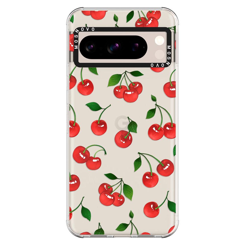 Poppy Cherry Phone Case - Google Pixel 8 Pro Case - MOSNOVO