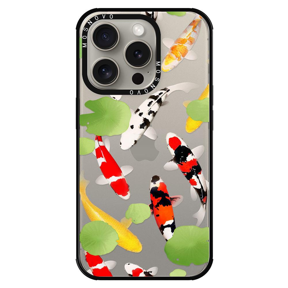 Koi Phone Case - iPhone 15 Pro Case - MOSNOVO