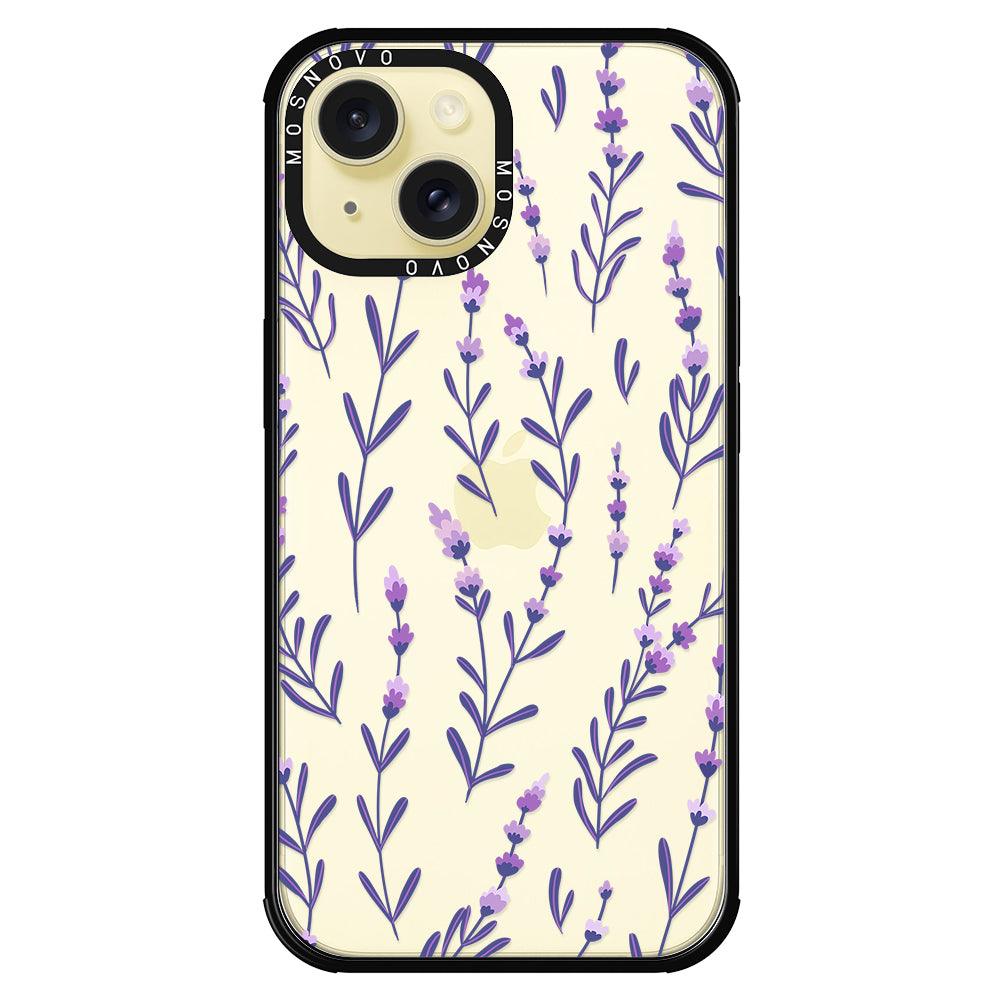 Lavenders Phone Case - iPhone 15 Case - MOSNOVO