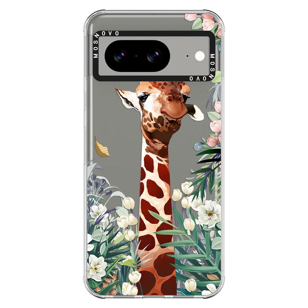 Giraffe In The Garden Phone Case - Google Pixel 8 Case - MOSNOVO