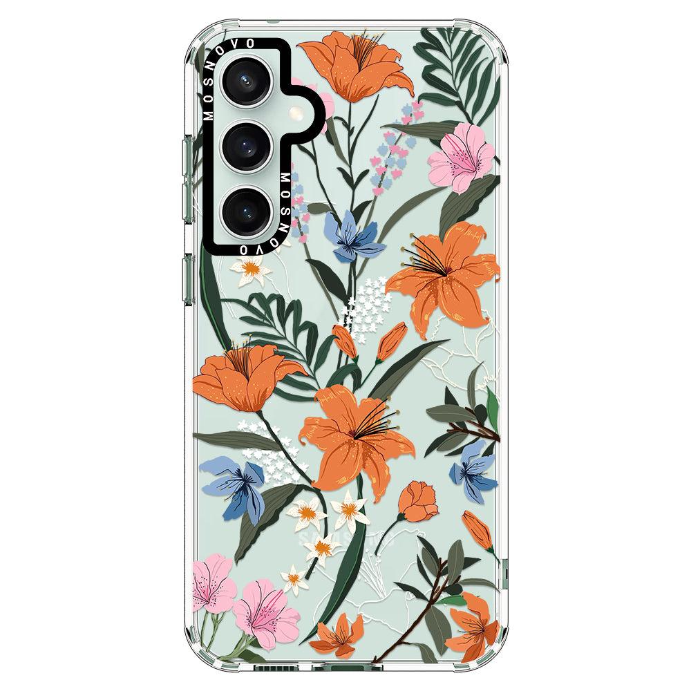 Lily Garden Phone Case - Samsung Galaxy S23 FE Case