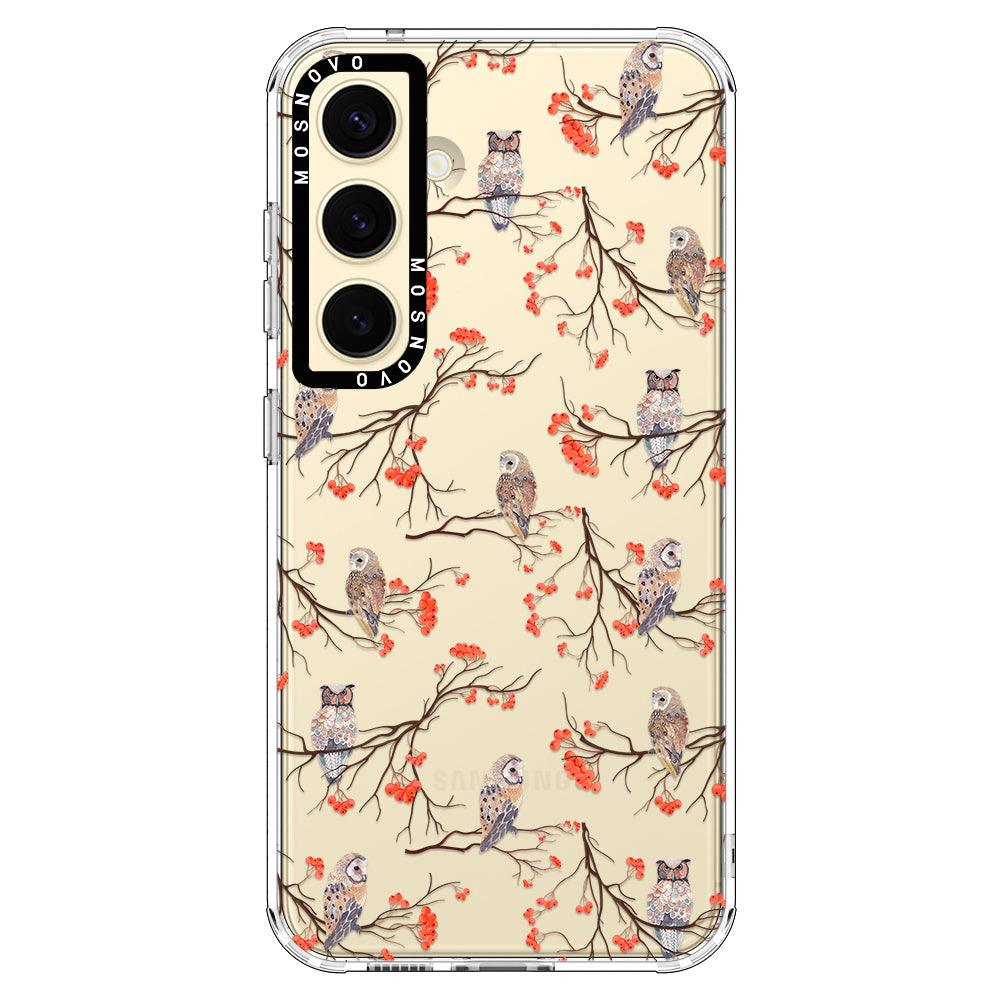 Owl Phone Case - Samsung Galaxy S24 Plus Case - MOSNOVO