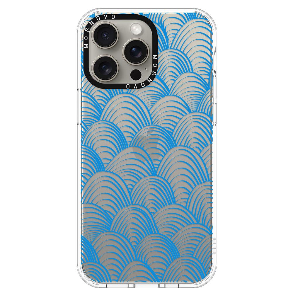 Wavy Wave Phone Case - iPhone 15 Pro Max Case - MOSNOVO