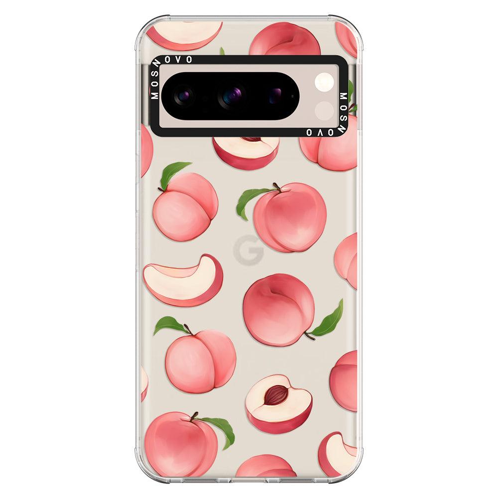 Cute Peach Phone Case - Google Pixel 8 Pro Case - MOSNOVO