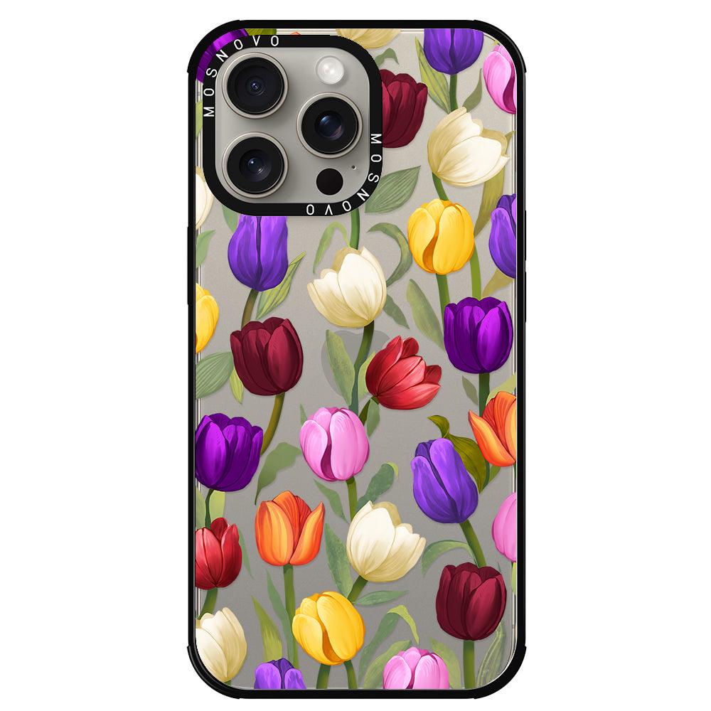 Tulip Phone Case - iPhone 15 Pro Max Case - MOSNOVO