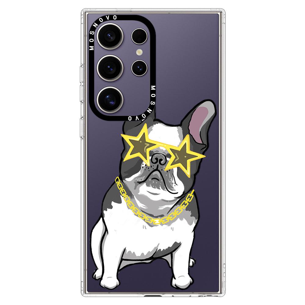 Cool French Bulldog Phone Case - Samsung Galaxy S24 Ultra Case - MOSNOVO