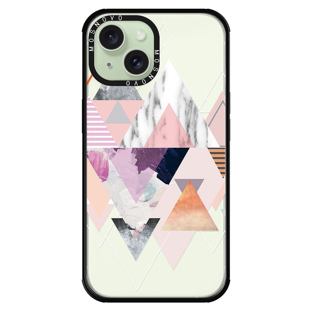 Marble Art Phone Case - iPhone 15 Plus Case - MOSNOVO