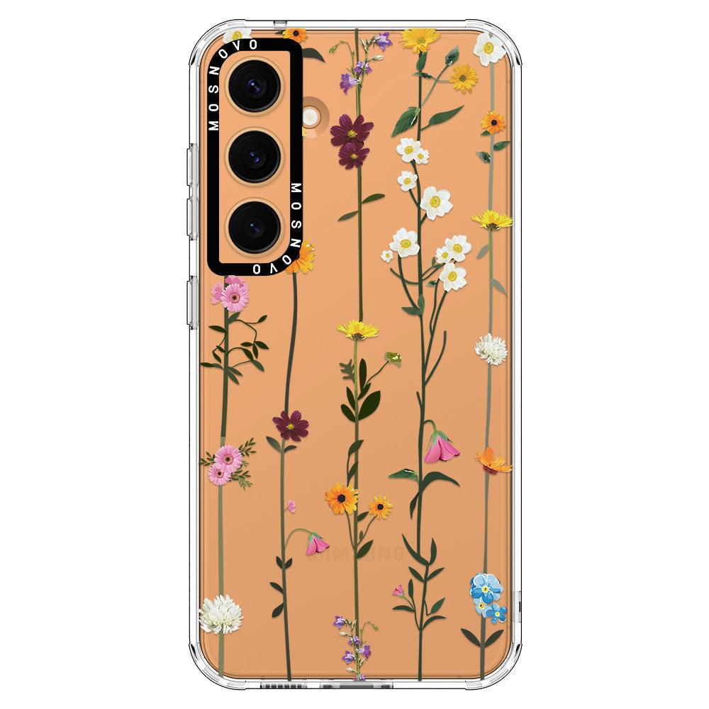 Wild Flowers Floral Phone Case - Samsung Galaxy S24 Case - MOSNOVO