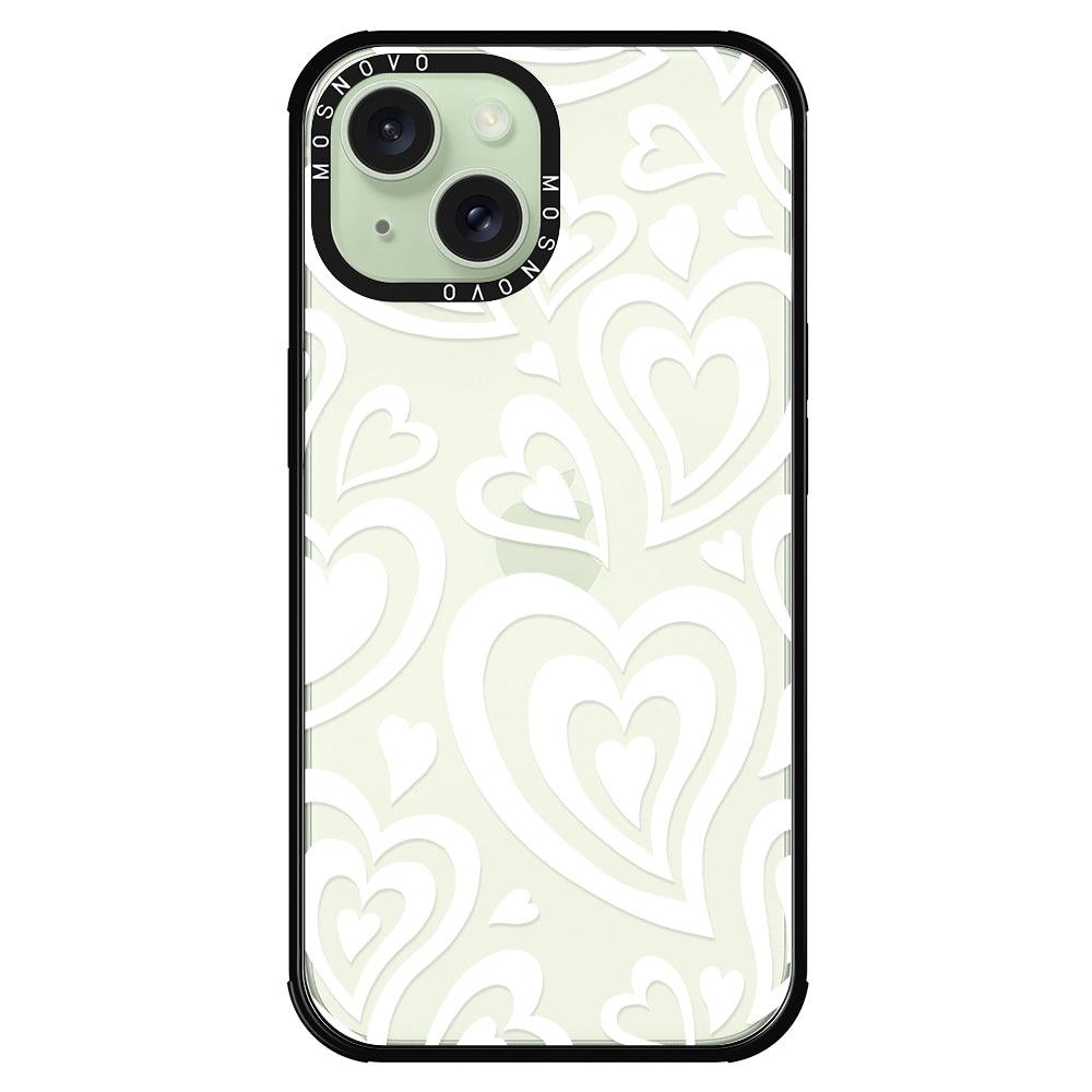 Twist Heart Phone Case - iPhone 15 Case - MOSNOVO