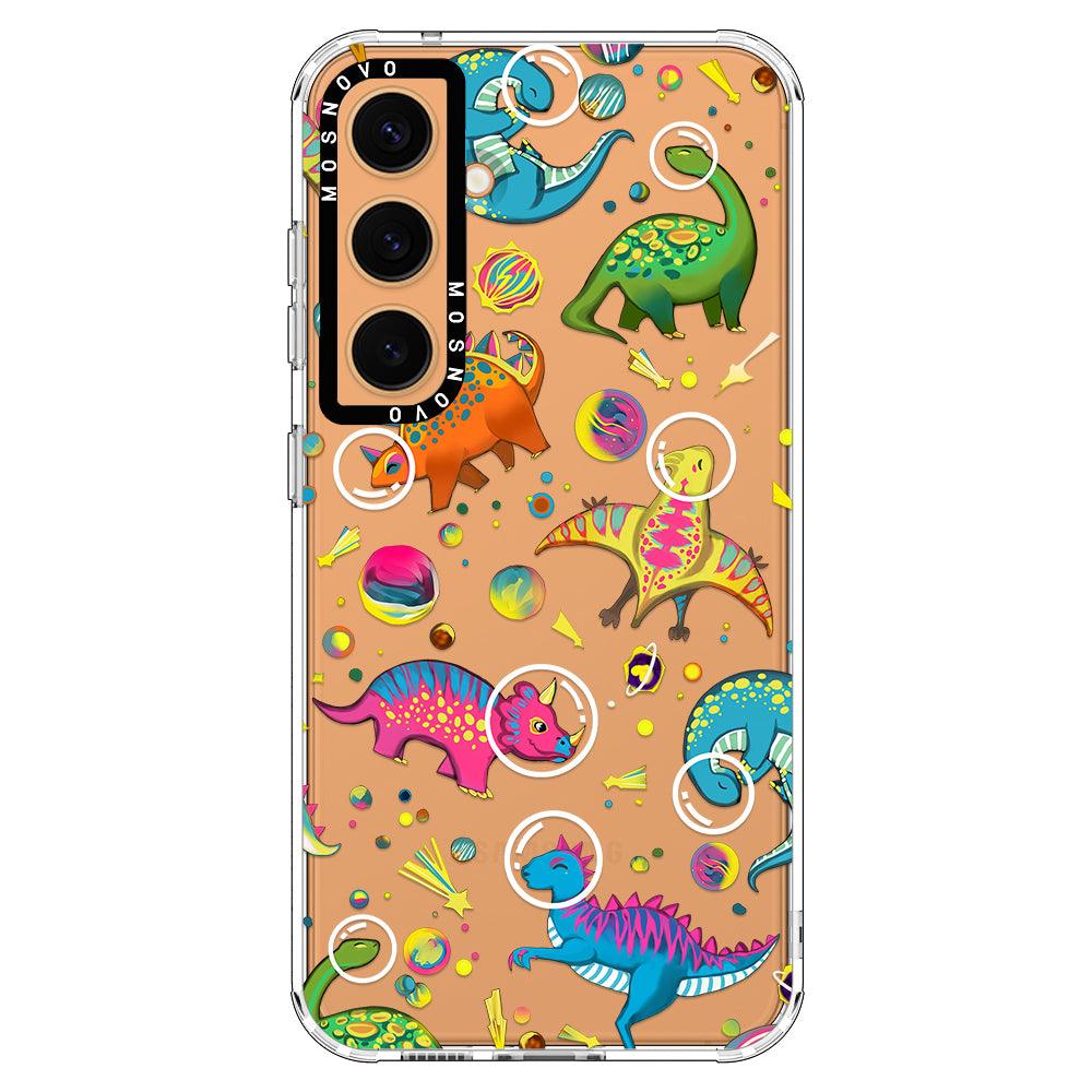 Dinosaur Planet Phone Case - Samsung Galaxy S24 Case - MOSNOVO