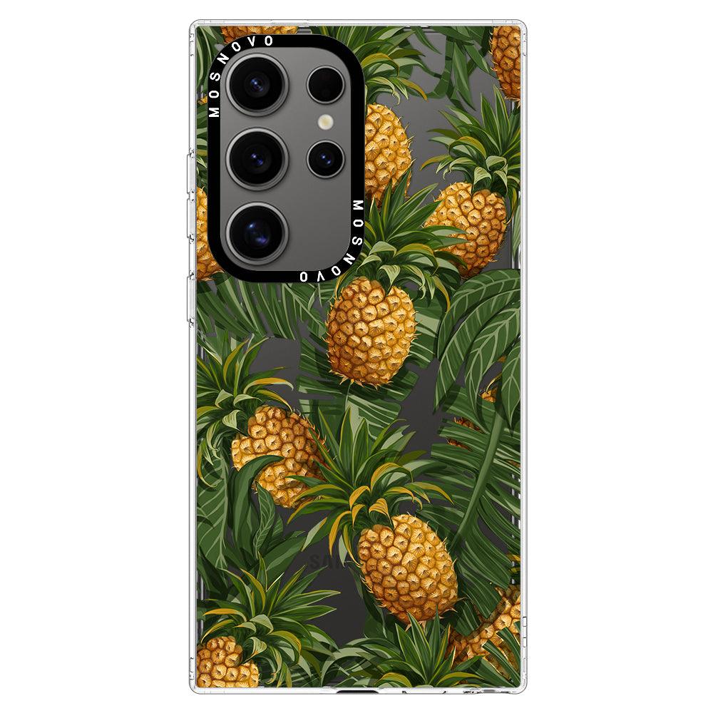 Pineapples Phone Case - Samsung Galaxy S24 Ultra Case - MOSNOVO