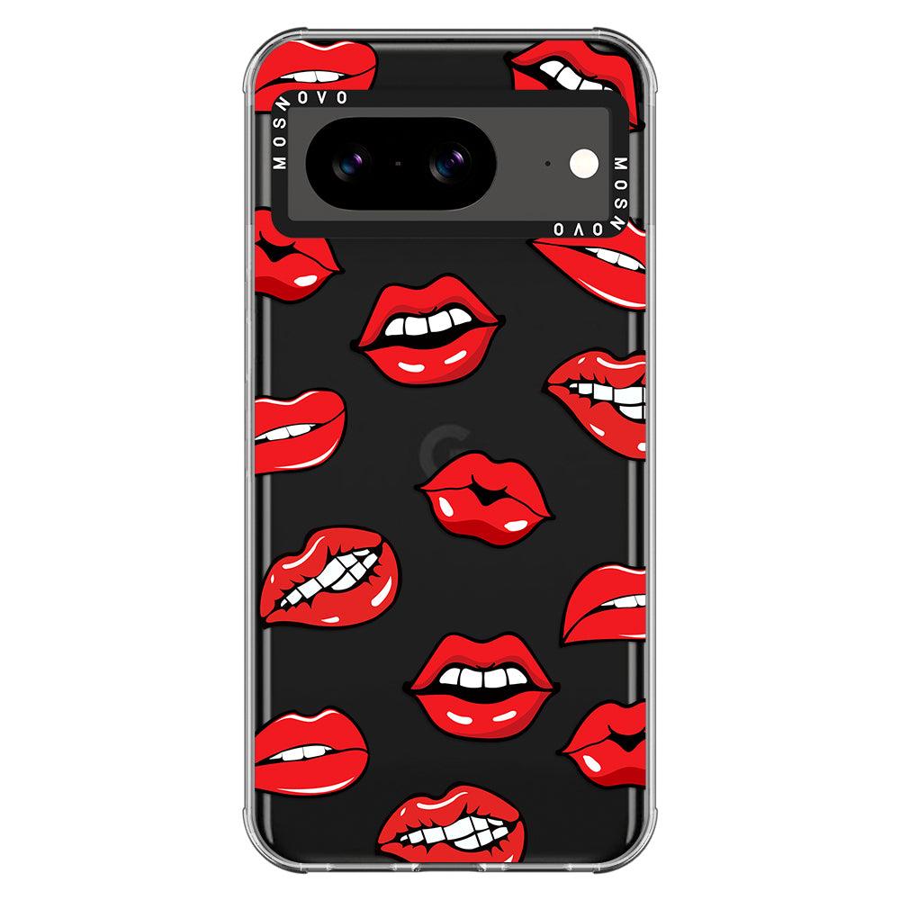 Hot Lips Phone Case - Google Pixel 8 Case - MOSNOVO