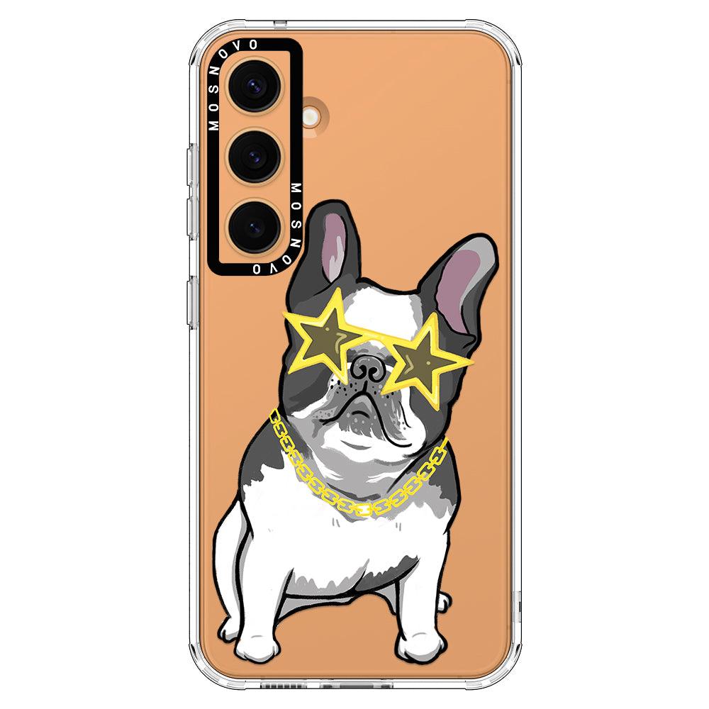 Cool French Bulldog Phone Case - Samsung Galaxy S24 Case - MOSNOVO