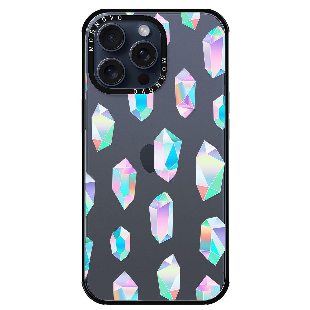 Gradient Diamond Phone Case - iPhone 15 Pro Max Case - MOSNOVO