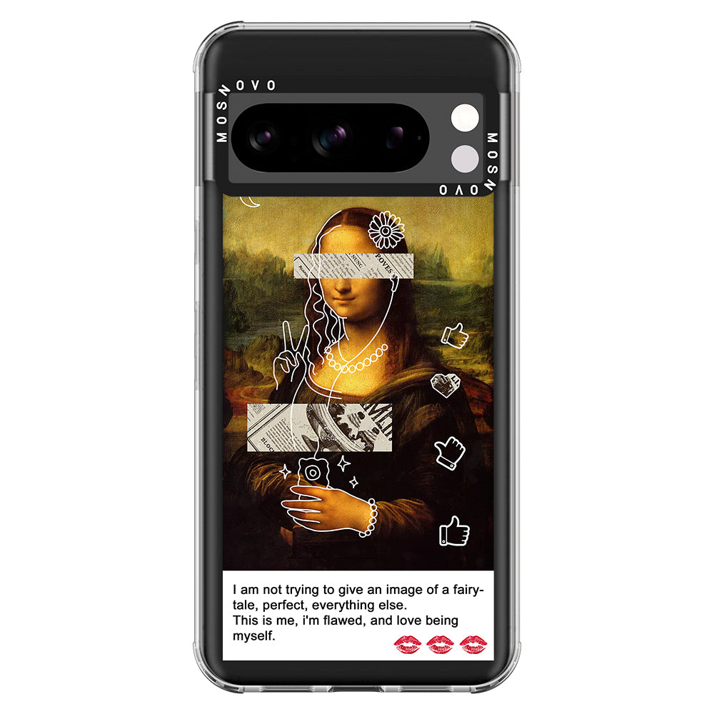 Selfie Artwork Phone Case - Google Pixel 8 Pro Case - MOSNOVO