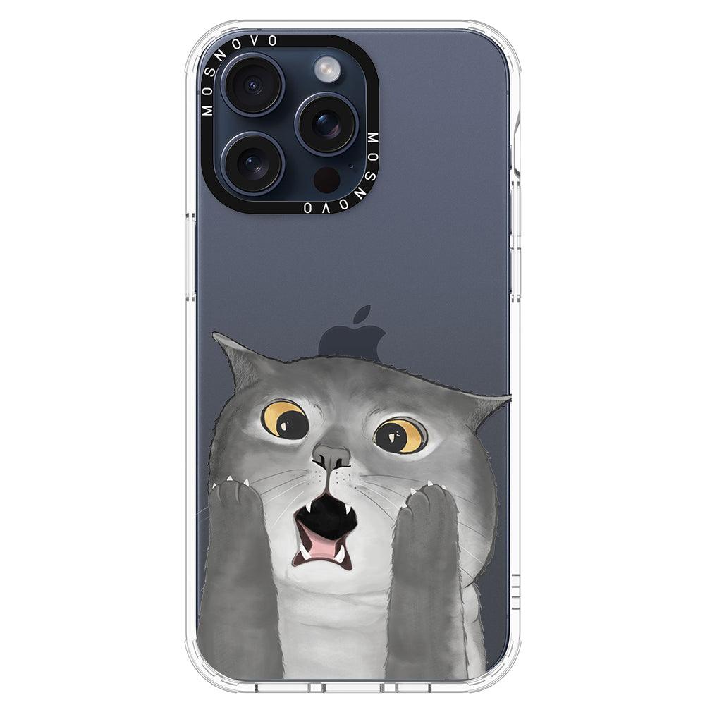 OMG Cat Phone Case - iPhone 15 Pro Max Case - MOSNOVO