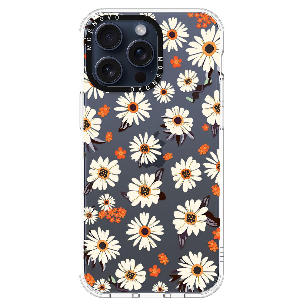 Spring Daisy Phone Case - iPhone 15 Pro Max Case - MOSNOVO