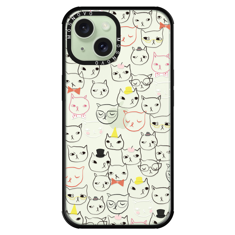 Grumpy Cat Phone Case - iPhone 15 Plus Case - MOSNOVO