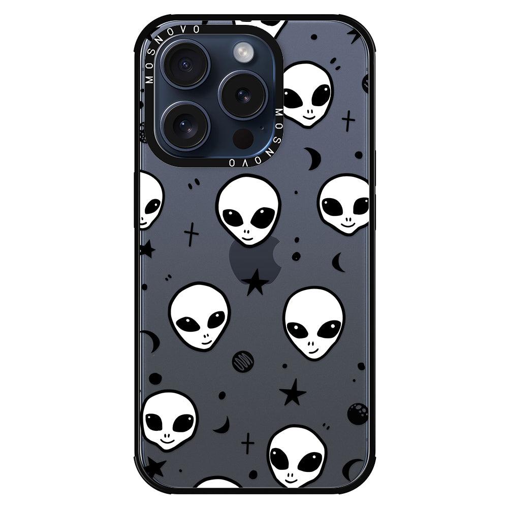 Cute Alien Phone Case - iPhone 15 Pro Case - MOSNOVO