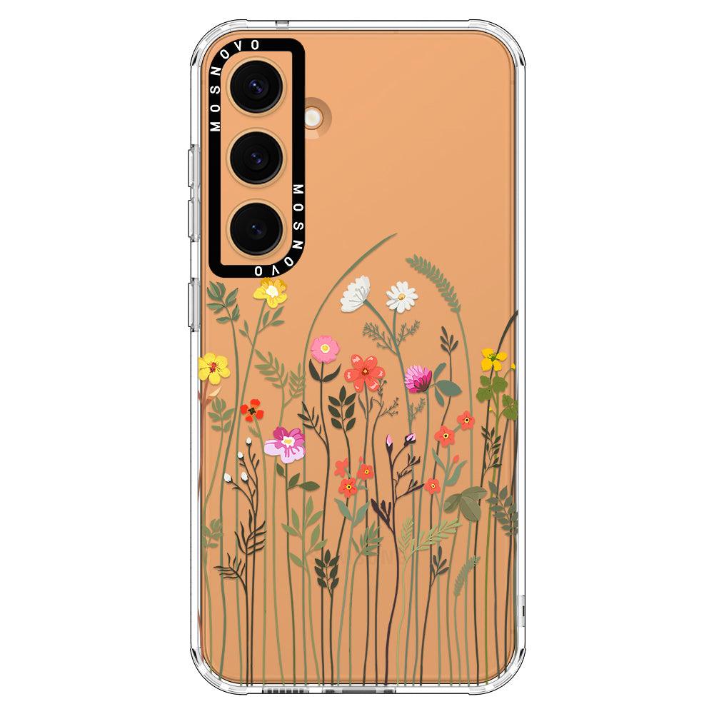 Spring Wildflower Phone Case - Samsung Galaxy S24 Plus Case - MOSNOVO