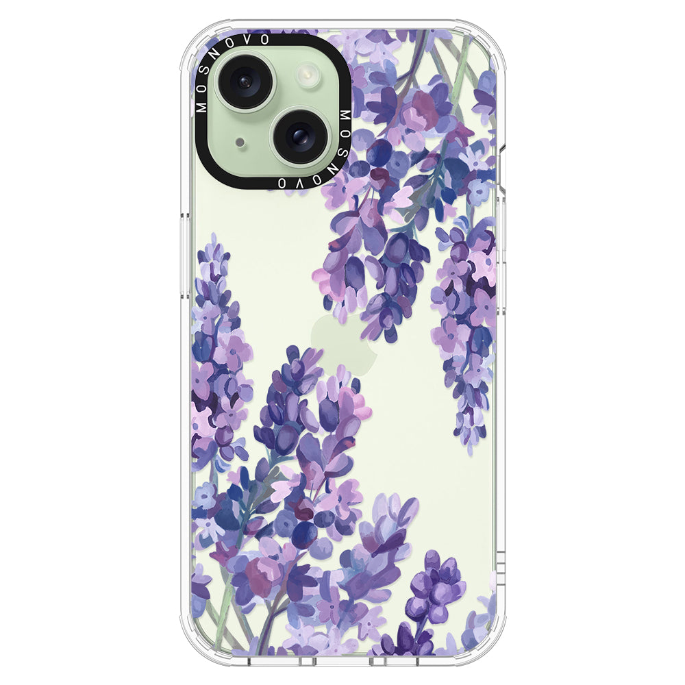 Lavender Phone Case - iPhone 15 Case - MOSNOVO