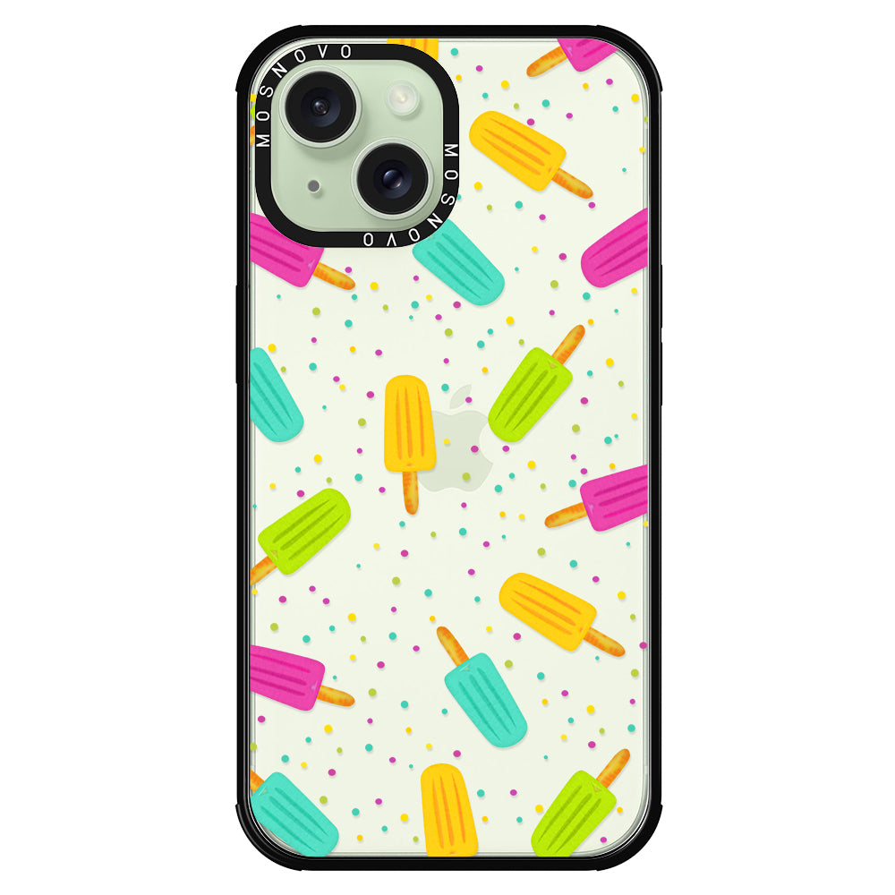 Rainbow Ice Pop Phone Case - iPhone 15 Plus Case - MOSNOVO