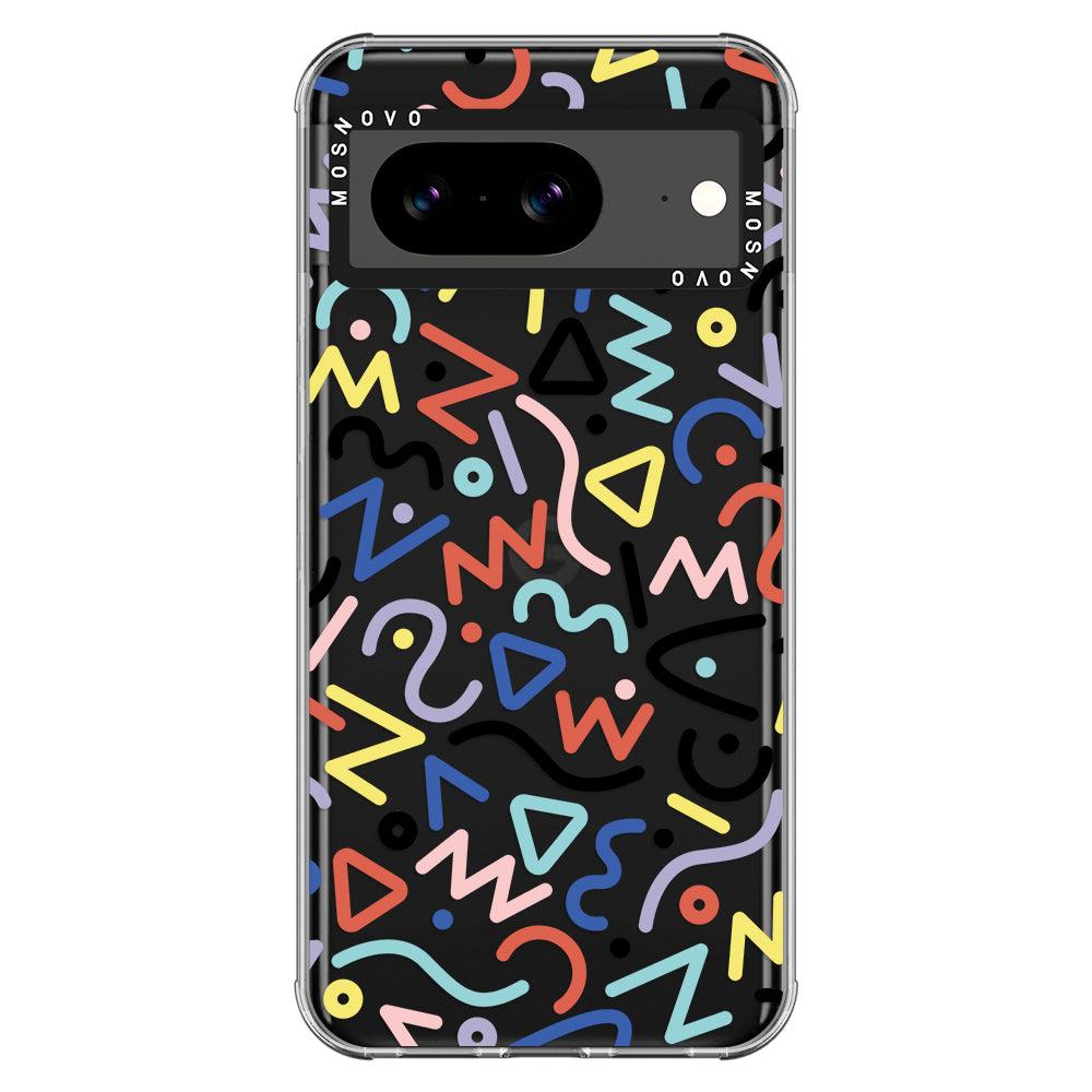 Doodle Art Phone Case - Google Pixel 8 Case - MOSNOVO