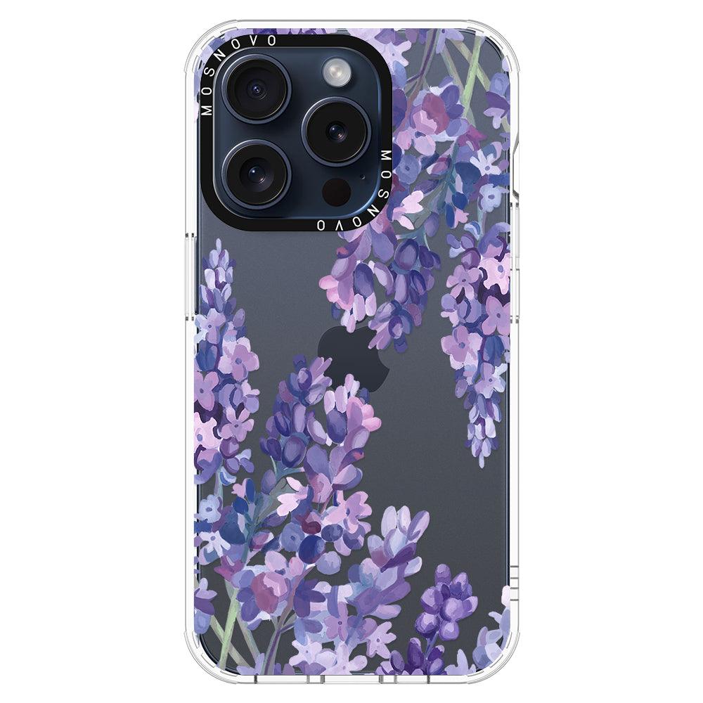 Lavender Phone Case - iPhone 15 Pro Case - MOSNOVO