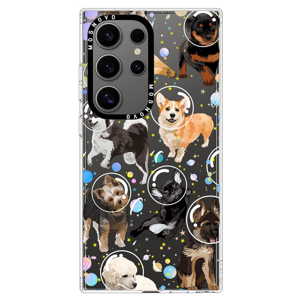 Space Dog Phone Case - Samsung Galaxy S24 Ultra Case - MOSNOVO