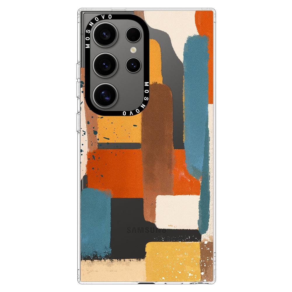 Brush Art Phone Case - Samsung Galaxy S24 Ultra Case - MOSNOVO