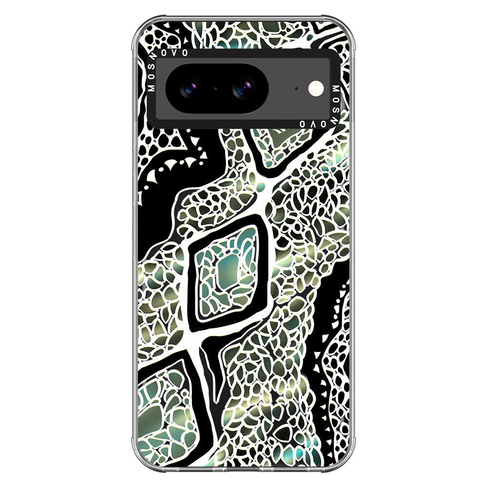 Jade Snake Phone Case - Google Pixel 8 Case - MOSNOVO