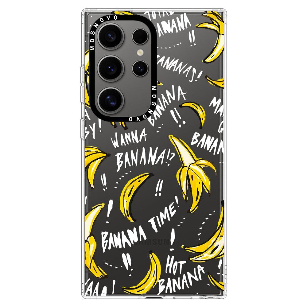 Banana Banana Phone Case - Samsung Galaxy S24 Ultra Case - MOSNOVO