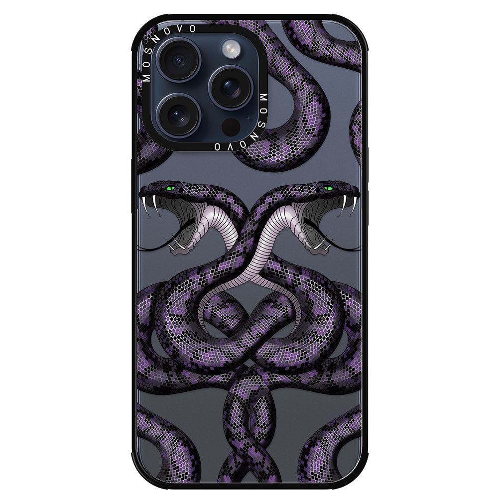 Mystery Snake Phone Case - iPhone 15 Pro Max Case - MOSNOVO