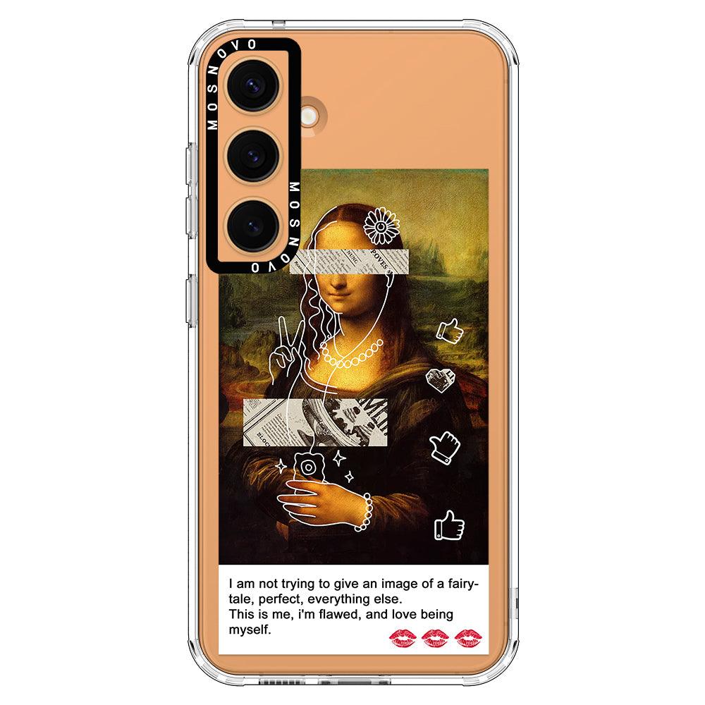 Selfie Artwork Phone Case - Samsung Galaxy S24 Plus Case - MOSNOVO