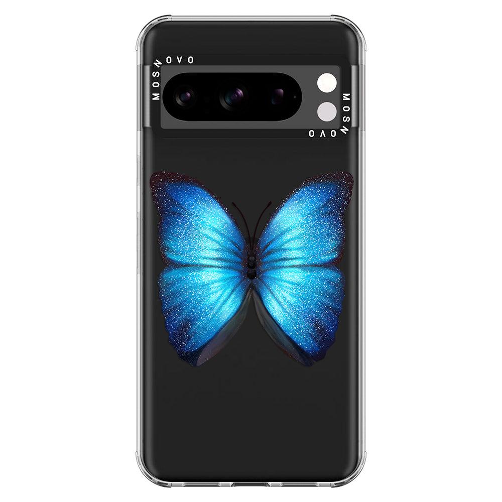 Shimmering Butterfly Phone Case - Google Pixel 8 Pro Case - MOSNOVO