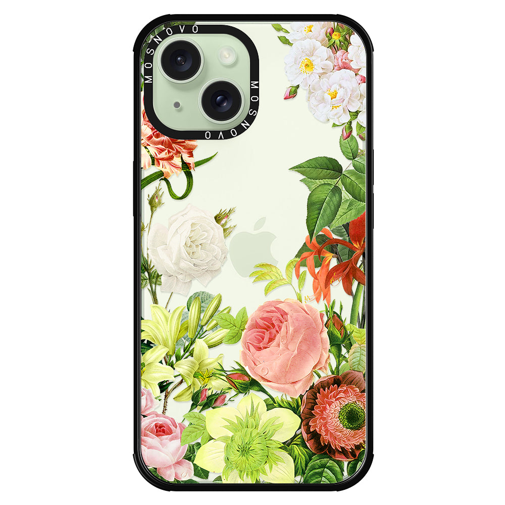 Botanical Garden Phone Case - iPhone 15 Plus Case - MOSNOVO