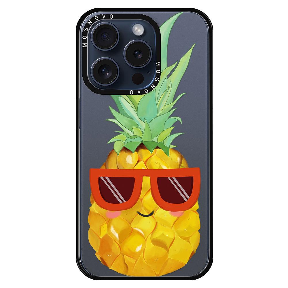 Cool Pineapple Phone Case - iPhone 15 Pro Case - MOSNOVO