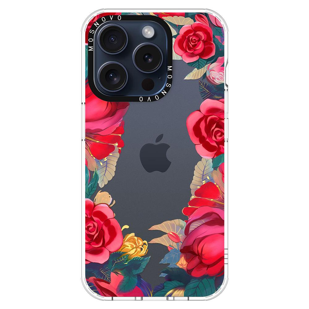 Garden Spell Phone Case - iPhone 15 Pro Case - MOSNOVO