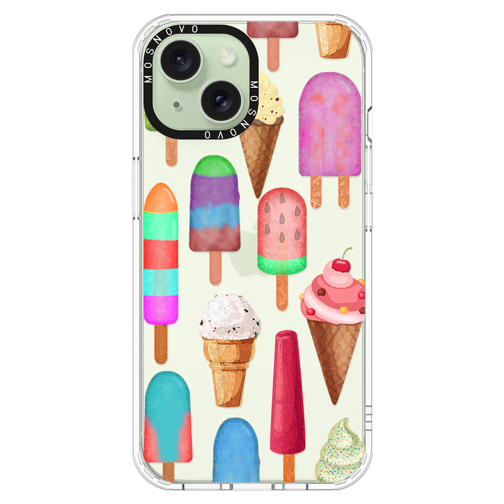 Ice Cream Phone Case - iPhone 15 Case Clear