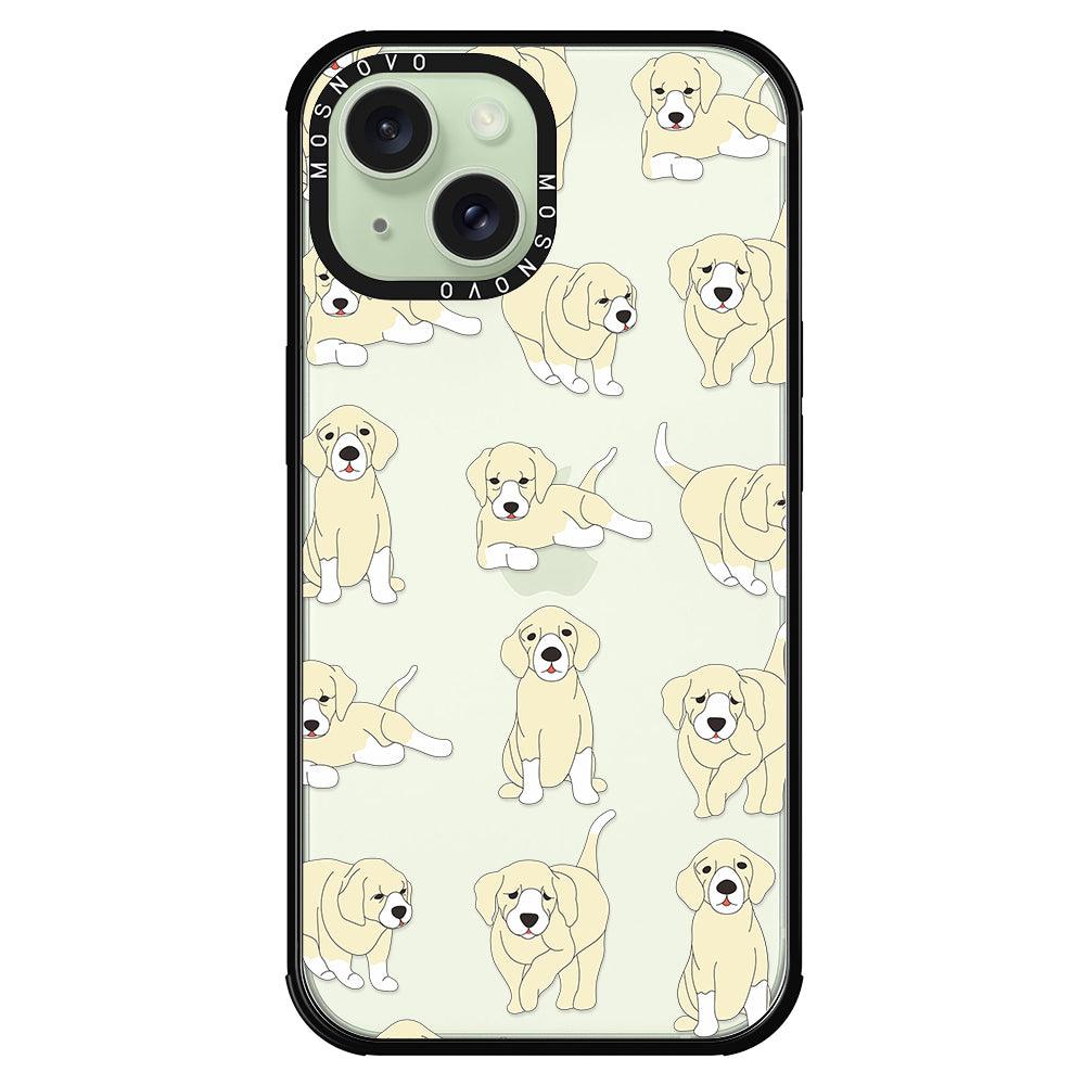 Golden Retriever Phone Case - iPhone 15 Plus Case - MOSNOVO