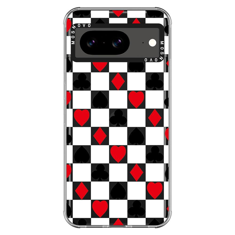 Checker Poker Phone Case - Google Pixel 8 Case