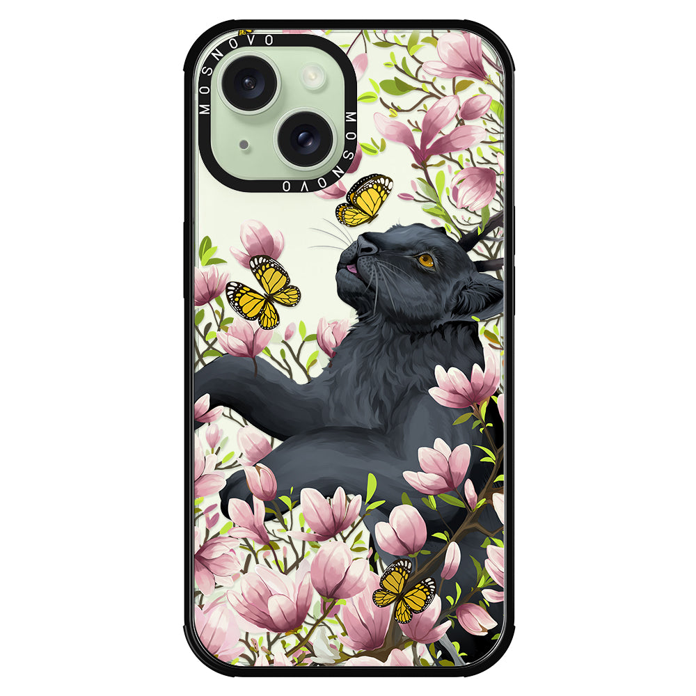 Black Panther Phone Case - iPhone 15 Plus Case - MOSNOVO