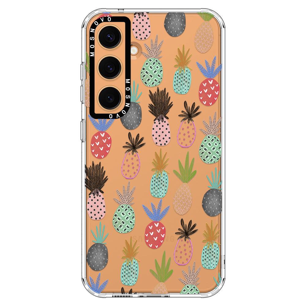 Cute Pineapple Phone Case - Samsung Galaxy S24 Plus Case - MOSNOVO