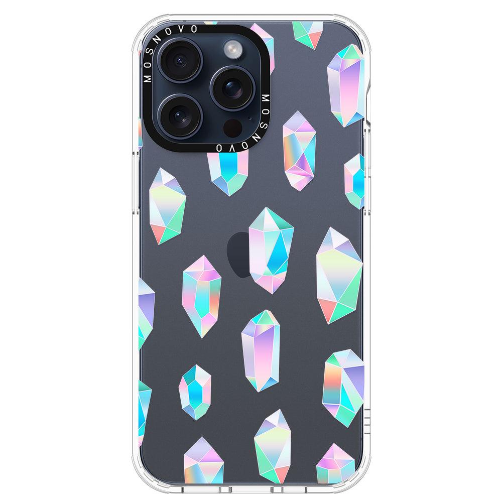 Gradient Diamond Phone Case - iPhone 15 Pro Max Case - MOSNOVO