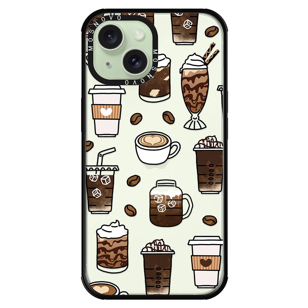 Coffee Phone Case - iPhone 15 Plus Case - MOSNOVO