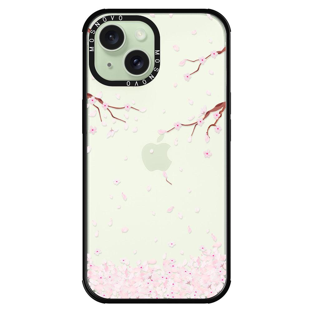 Sakura Phone Case - iPhone 15 Plus Case - MOSNOVO