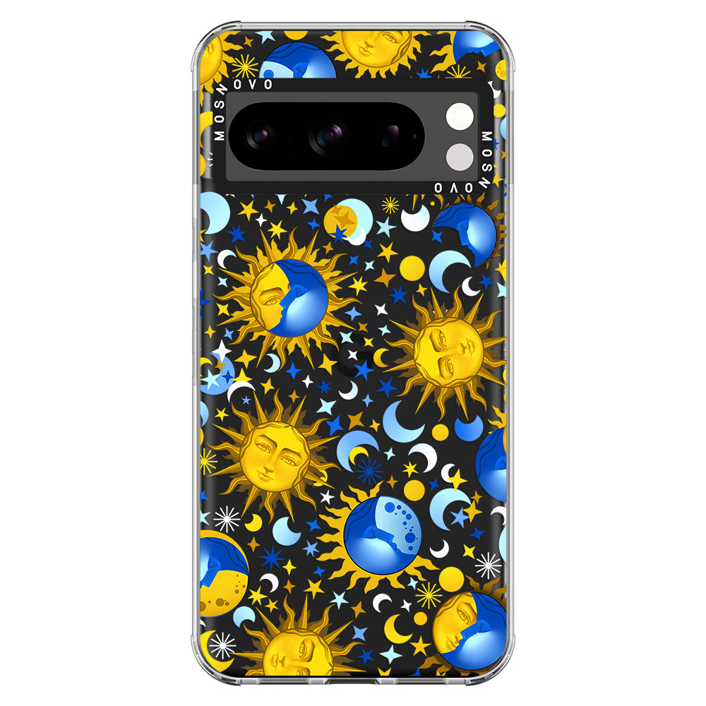 Sun and Moon Phone Case - Google Pixel 8 Pro Case - MOSNOVO