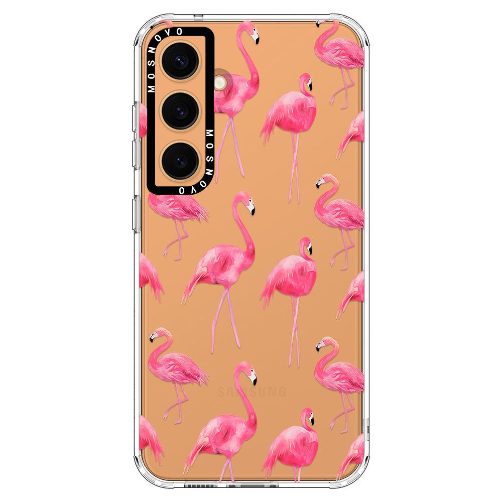 Flamingo Phone Case - Samsung Galaxy S24 Plus Case - MOSNOVO