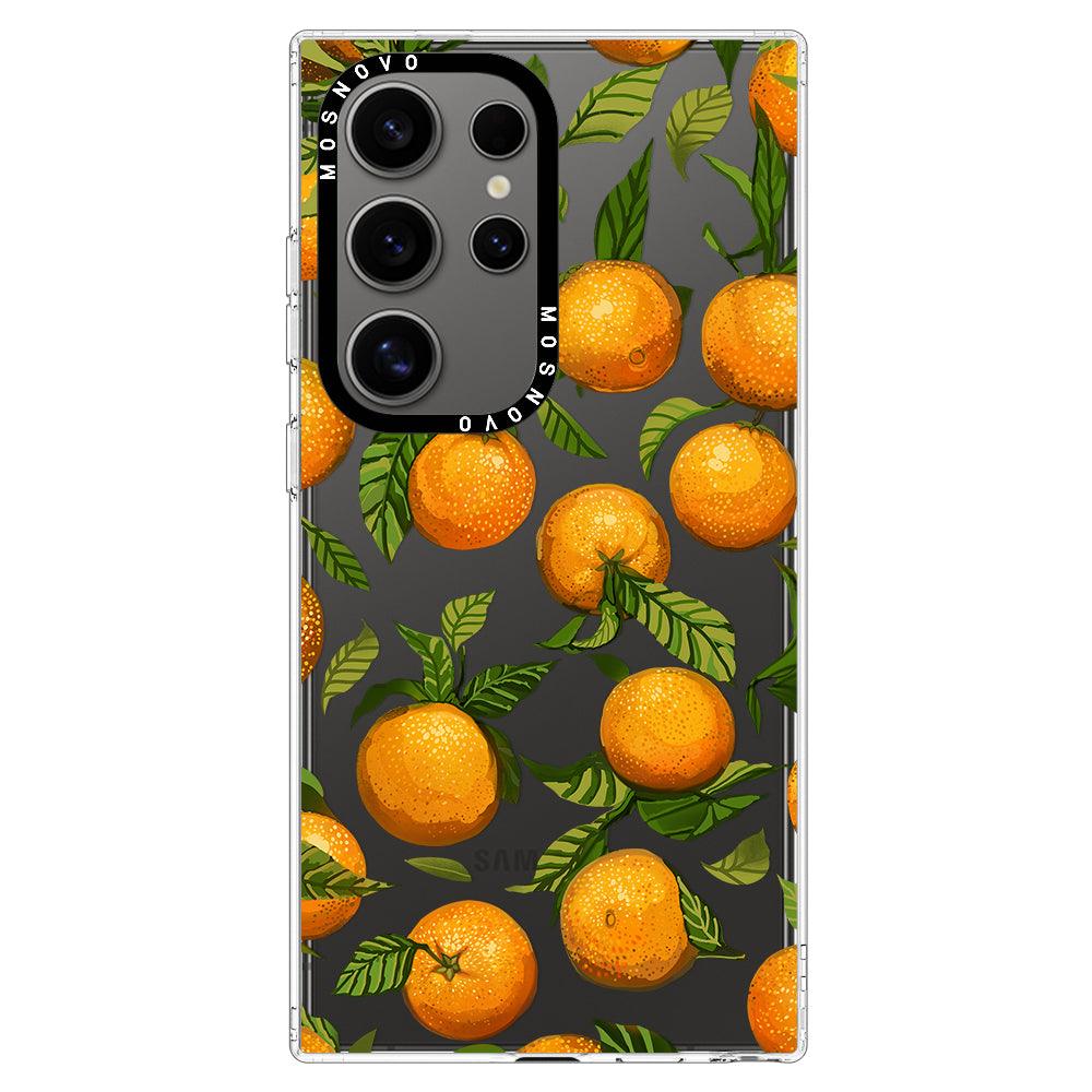 Tangerine Phone Case - Samsung Galaxy S24 Ultra Case - MOSNOVO